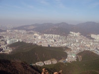 수리산 정상에서 본 안양 (평촌) | 부동산뱅크 커뮤니티