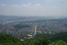수리산 관모봉에서 보는 안양권(산본,평촌,의왕,과천) | 부동산뱅크 커뮤니티