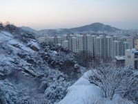 눈오는 날 은평구 불광동 북한산현대홈타운 | 부동산뱅크 커뮤니티