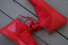 U-5New Clover Tubular Defiant Y-3 Pure Red Black Knight 판매