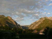 Granite, UT : Evening view of Little Cottonwood Canyon from a vantage point about 1 mile west. photo, picture, image (Utah) at... 