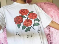 Die Die Die Roses T-shirt - StyleCotton $10 shirt available on stylecotton.com