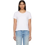     Amo White Twist T-Shirt - Wheretoget