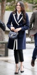 JCrew Tipped Topcoat in Italian Stadium Cloth Wool H1389 00 Navy J.Crew $250 coat available on ebay.com