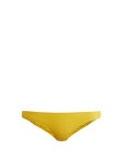             EPHEMERA T-back bonded swimsuit in white     - Wheretoget Swimwear, $210 at matchesfashion.com - Wheretoget