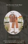 [울랄라파자마]베로니 반팔 여성페어 오렌지 [W CONCEPT]
