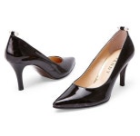 여성 펌프스 J1265 CK-316 흑색투톤 (6 CM) - 사는 게 즐겁다! 롯데닷컴