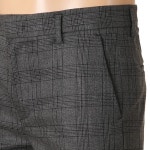 남성 슬림 글렌 체크 슬랙스 팬츠 HR4LP02 - 사는 게 즐겁다! 롯데닷컴