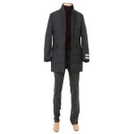 2014 F/W 그레이 멜란지 캐시미어 구스 다운 패팅 코트 PJ-H7008 - 사는 게 즐겁다! 롯데닷컴