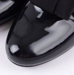 여성 리본장식 구두 011531026 검정/스킨핑크 4cm - 롯데백화점 공식 온라인몰