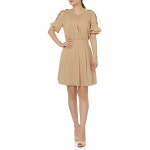 진주 핀 장식 면 코튼 원피스@브로치(OW6AO023) - 사는 게 즐겁다! 롯데닷컴