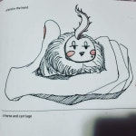 A Vampire Bird name Count Esno in a hand | Art Amino