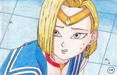Sailor Moon Redraw (feat. Android 18) | Anime Amino