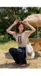 스트라이프 티셔츠 113052