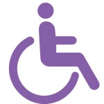 Disabled handicap symbol PNG