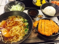 자유게시판 - 라멘 돈카츠 정식?