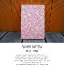 텐바이텐 10X10 : FLOWER PATTERN NOTE-PINK 플라워패턴노트
