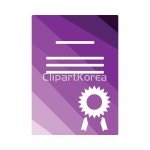 일러스트 - 클립아트코리아 :: 통로이미지(주) __적합한콘텐츠,교육,기념일,대학교,도장,리본... 일러스트,자격증,정면,졸업,졸업장,종이,증명서... 