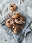 해외작가포토 - 클립아트코리아 :: 통로이미지(주) __적합한콘텐츠,건강,다양함,도넛,레시피,베이글,비건,사람없음,스튜디오,실내,씨,아침식사,웰빙... 