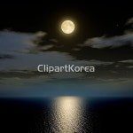 해외작가포토 - 클립아트코리아 :: 통로이미지(주) __적합한콘텐츠,구름,달,물,바다,반영,보름달,사람없음,오르기,지평선,천문,하늘,해외포토... 