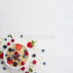 시리얼,식사,신선,아침,아침식사,영양소,오트밀,요리,우유,유기농,음식,자연,채식주의,카피스페이스,컬러풀,클로즈업,포리지,플랫레이,피트니스