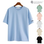 6Color 베이직 오버핏 리버플 반팔 티셔츠 GT-3147 - NS홈쇼핑  6Color 베이직 오버핏 리버플 반팔 티셔츠 GT-3147 - NS홈쇼핑