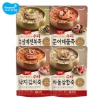 양반 수라 차돌삼합죽 + 낙지 김치죽 + 문어해물죽 + 삼계전복죽 - NS홈쇼핑