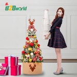 120cm 산타마을 완벽 트리(전구포함) - NS홈쇼핑