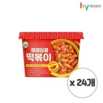 [에치와이]잇츠온 매콤달콤 떡볶이 140g x 24개 - NS홈쇼핑