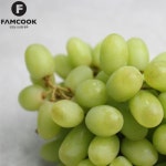 팸쿡 새콤달콤 씨없는 청포도 2kg (1kg x 2) - NS홈쇼핑