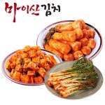[한국농협김치] 마이산김치 맛남3종10호 총각김치/깍두기/파김치 각1kg - NS홈쇼핑
