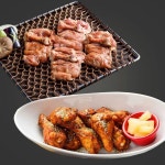 [후레쉬] 캠핑세트 2호(춘천닭갈비+봉바비큐) / 오리지널 / 각1kg씩 / 6~8인분 - NS홈쇼핑