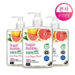 슈가버블 친환경주방세제 스위트자몽 470mL x 3 - NS홈쇼핑