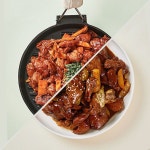 매콤 춘천닭갈비 500g + 짭짤 간장닭갈비 500g 1+1 , 1kg - NS홈쇼핑