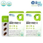 올바른 루테인12 500mg x 30캡슐 x 2박스 - NS홈쇼핑