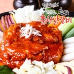 [팜쿡] 춘천 순살닭갈비 다리살(300g)x4팩 총1.2kg - NS홈쇼핑