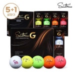 [갤러리아] [골프선물세트 5+1][넥센 정품] 세인트나인 G 3피스 골프공 12알 1더즌 골프볼 화이트/컬러혼합 - NS홈쇼핑