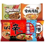 신라면5봉+얼큰너구리5봉+짜파게티5봉+안성탕면5봉+오짬5봉+배홍동4봉 - NS홈쇼핑