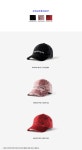 PROJECT624 프로젝트624 [PROJECT624] 624LOGO VELVET PLAIN BASIC BALLCAP (PK)