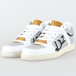 WIZWID:위즈위드 - [DSQUARED2:디스퀘어드2]디퀘 14fw D2 화이트 스니커즈 W14 Sn105-1 M264 WIZWID