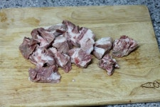 오븐에서 구운 돼지갈비강정