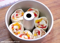 천연발효종 야채빵 만들기