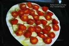 [진정초간단!]이것이 초간단이다! 갈릭토마토또띠아 피자