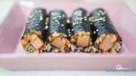 햄땡초김밥 / 멸치땡초김밥 만들기