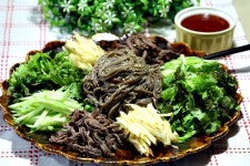 쟁반 메밀 국수