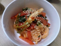 새콤달콤 상큼함까지 더해진 토마토열무국수