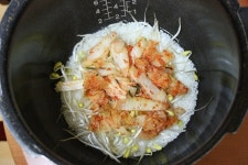 아삭 아삭 김치콩나물밥