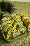 노란 달걀김밥