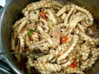 싱싱한 물오징어 간장조림