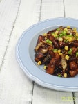 참치짜장 떡볶이